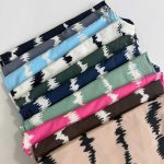 شومیز جلو دکمه پری خط درشت کد 1 (پک 5 عددی)