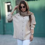 شومیز جیبدار جلو دکمه پری (پک 7 عددی)