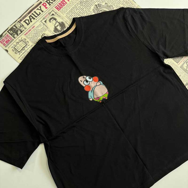 تیشرت باکسی پاتریک شکمو (پک 4 عددی)