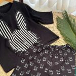 کراپ شورتک خرگوش (پک 6 عددی)