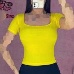 تیشرت یقه خشتی (پک 6 عددی)