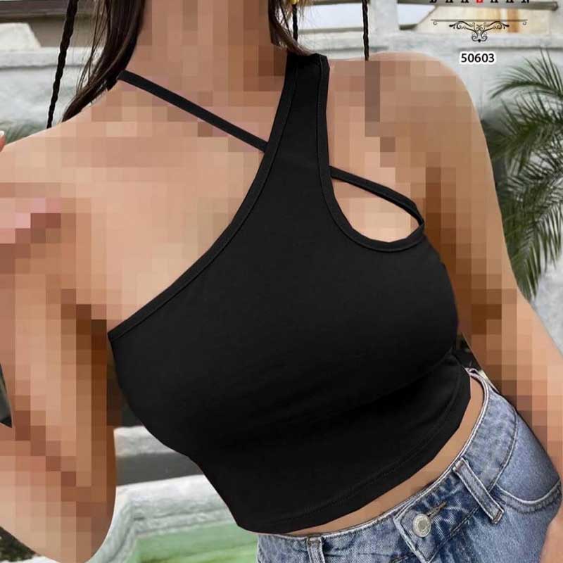 کراپ یقه رومی بندی (پک 6 عددی)