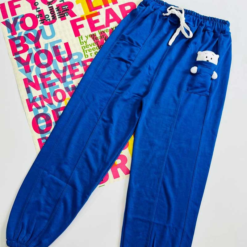 شلوار جیب عروسکی دخترانه (پک 5 عددی)