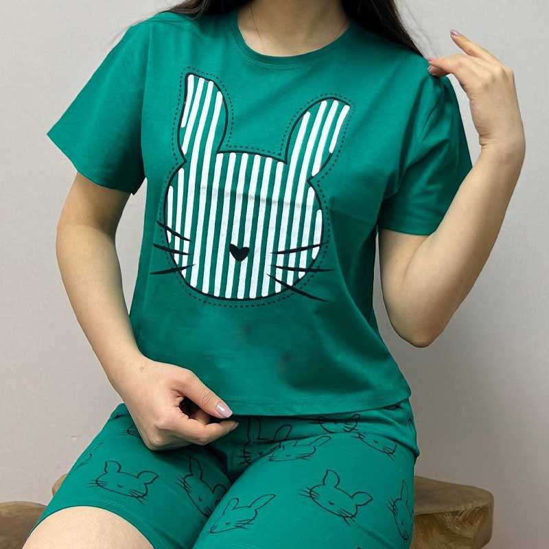 ست کراپ شورتک خرگوش (پک 6 عددی)