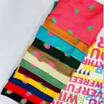 تاپ یقه خشت توت فرنگی (پک 13 عددی)