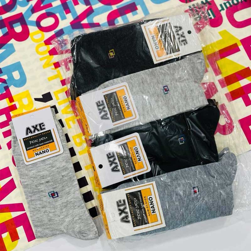 جوراب ساقدار مردانه (پک 12 عددی)