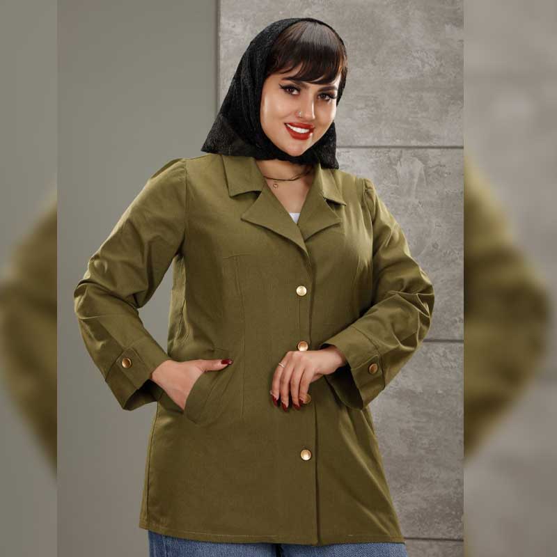 مانتو کتی جیب دار اسپرت ( پک 4 عددی)