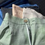 ست مانتو شلوار [کمری جدا و دکمه و زیپ‌خور]  (پک 7 عددی)