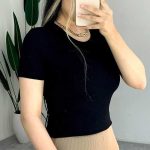 کراپ بیسیک دخترانه (پک 6 عددی)