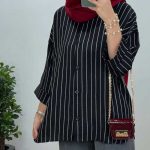 مانتو خطی دیپلمات (پک 6 عددی)