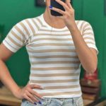 کراپ کبریتی راه راه (پک 6 عددی)