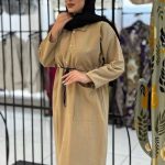 کفتان دکمه دار تک جیب کمربندی (پک 4 عددی)