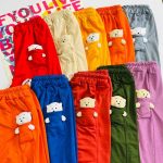 شلوار جیب عروسکی دخترانه (پک 5 عددی)