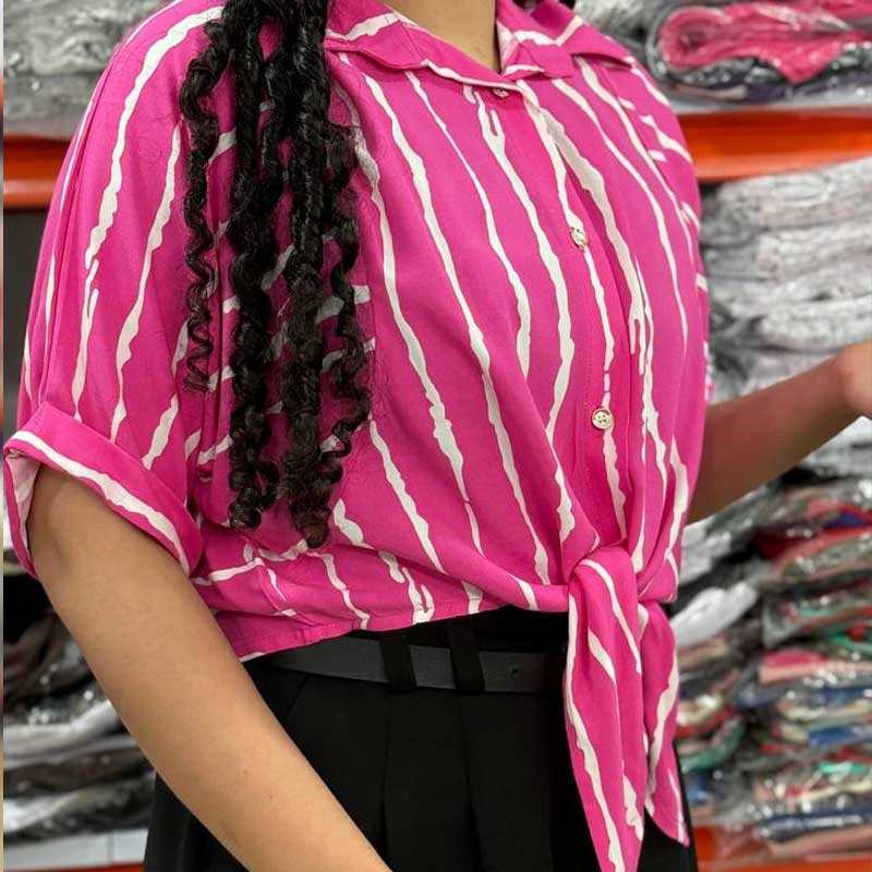 شومیز جلو گره ای (پک 6 عددی)