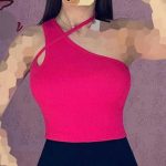 کراپ یقه رومی بندی (پک 6 عددی)