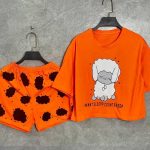 ست کراپ شورتک ببعی (پک 6 عددی)