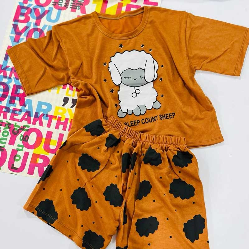 ست کراپ شورتک ببعی (پک 6 عددی)