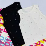 تاپ قواره دار نگین کوب (پک 6 عددی)