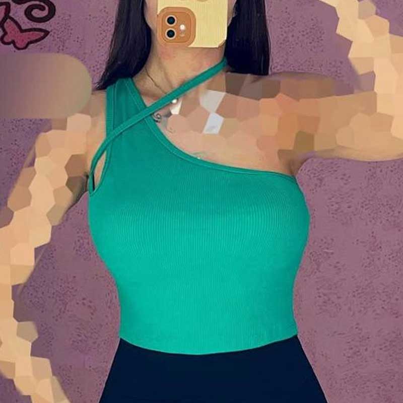 کراپ یقه رومی بندی (پک 6 عددی)