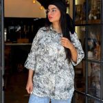 مانتو قواره دار جیب صلیبی ( پک 4 عددی)