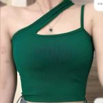 کراپ یقه رومی بندی (پک 6 عددی)