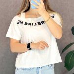 کراپ یقه قایقی رومی (پک 6 عددی)