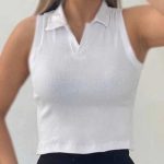 تاپ یقه مردانه قواره دار (پک 6 عددی)