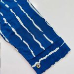 شومیز جلو دکمه پری خط درشت (پک 6 عددی)