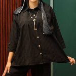 شومیز مانتوی عروسکی شانتن زیپی (پک 7 عددی)