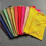 کراپ یقه رومی بندی (پک 6 عددی)