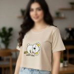 کراپ نیم استین کوالا (پک 6 عددی)