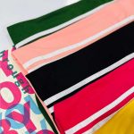 تیشرت و شلوار نوار دوزی (پک 6 عددی)