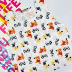 تاپ نساجی قواره بزرگ کارتونی (پک 6 عددی)