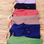 ست کراپ شرتک تنیسی جیب دار (پک 7 عددی)