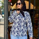 مانتو تک جیب پشت دکمه ( پک 4 عددی)