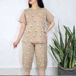 تیشرت شلوارک (چاپ نهال ) (پک 6 عددی)