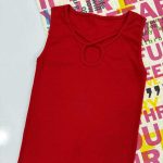 تاپ حلقه ای(یقه اشکی ) (پک 6 عددی)