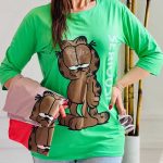 تیشرت چاپ زول گربه (پک 6 عددی)