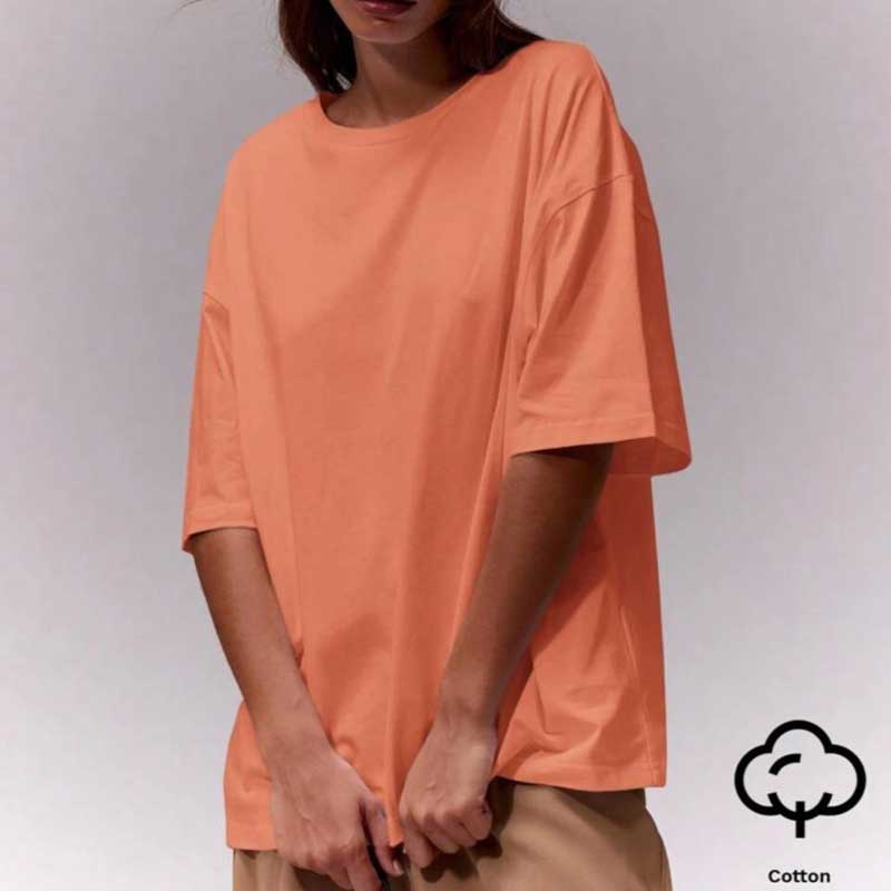 تیشرت قواره دار بیسیک (پک 4 عددی)