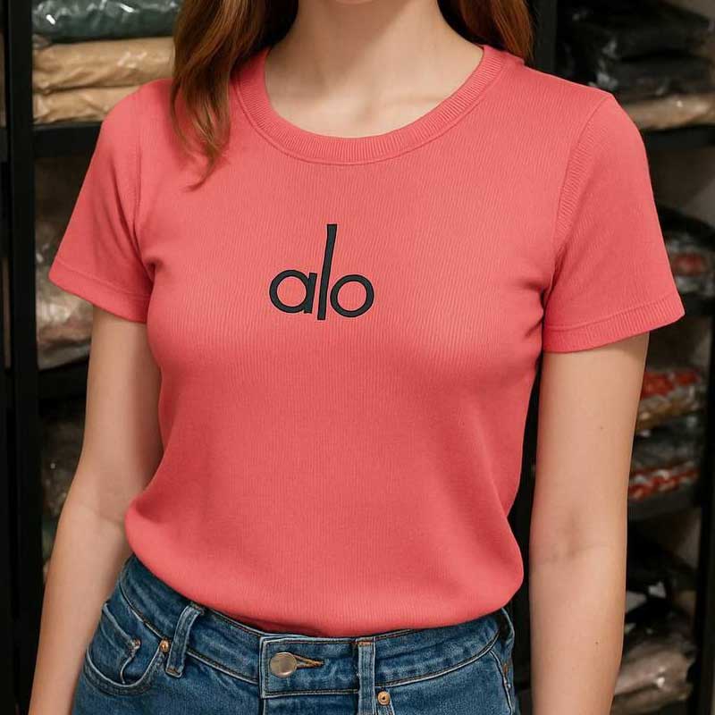 کراپ چاپ گلدوزی alo (پک 6 عددی)