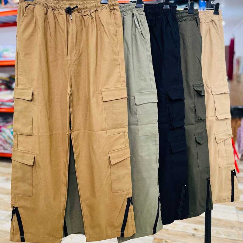 شلوار کارگو مردانه و زنانه ( پک 4 عددی)