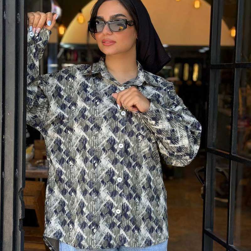 مانتو تک جیب پشت دکمه ( پک 4 عددی)