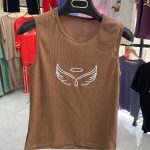 کراپ بال فرشته گلدوزی (پک 6 عددی)