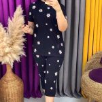 ست تیشرت شلوارک بابونه (پک 6 عددی)