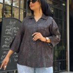 باکسی جلو دکمه یقه مردانه (پک 5 عددی)