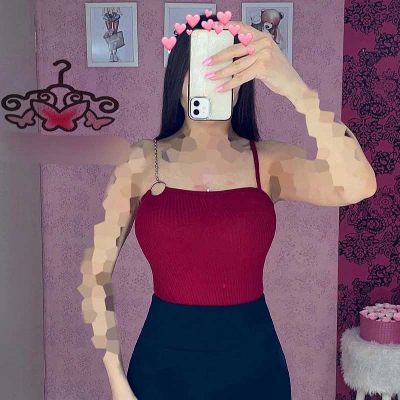 تاپ یک طرف حلقه و زنجیر (پک 6 عددی)