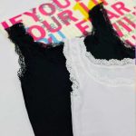 تاپ بلند یقه گیپور (پک 4 عددی)