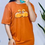 تیشرت باکسی انیمیشنی (پک 6 عددی)