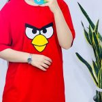 تیشرت باکسی انیمیشنی (پک 6 عددی)