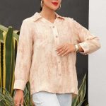 تشومیز مانتوی یقه ۷ (پک 5 عددی)